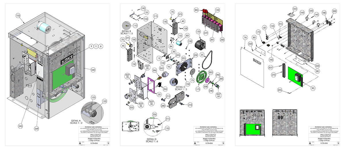 doorking 9150 parts
