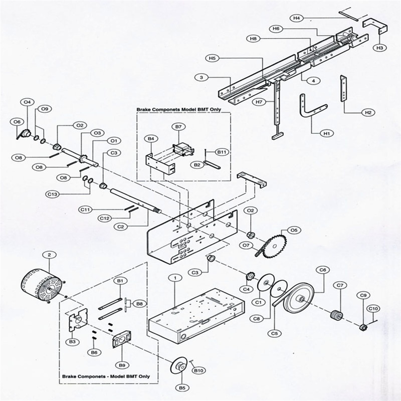 Parts Liftmaster Garage Door Opener | Dandk Organizer liftmaster commercial wiring diagram 